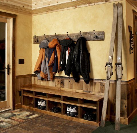 A Rustic Shoe and Boot Bench - Fine Homebuilding