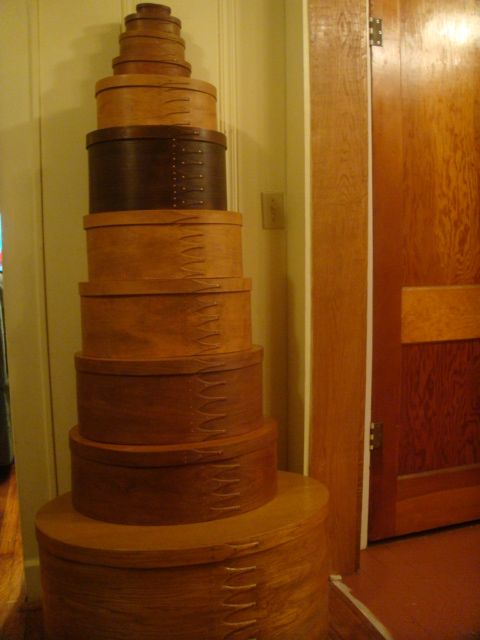 Shaker oval boxes and other furniture - FineWoodworking