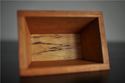 Splayed Mahogany Box - FineWoodworking