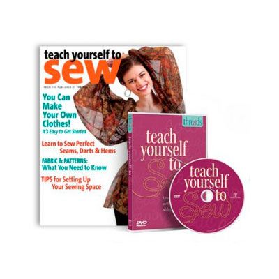 And the Winners of the Teach Yourself to Sew DVD/Magazine Combo