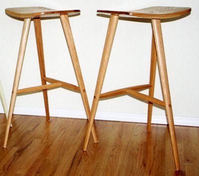 3 legged deals bar stool