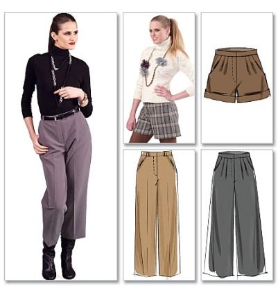 DIY Wide Leg Pants  Burda 7195 Review - Montoya Mayo