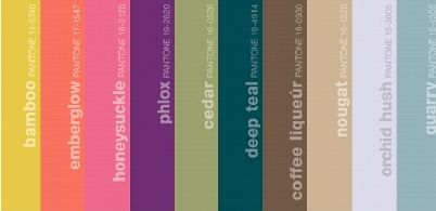 Pantone Pacific Color Palette