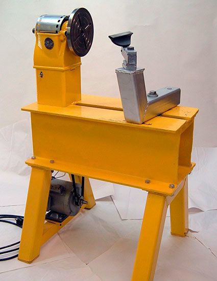 Homemade wood lathe deals plans