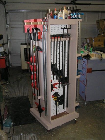 Mobile Clamp Rack - FineWoodworking
