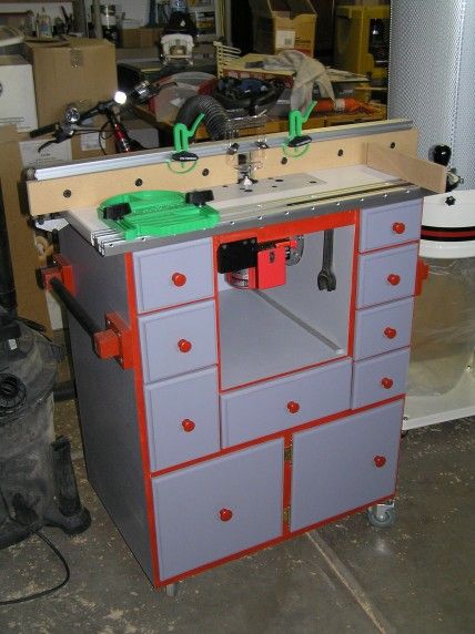Router Table & Cabinet - FineWoodworking