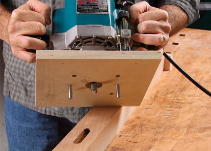 Router dowel deals jig