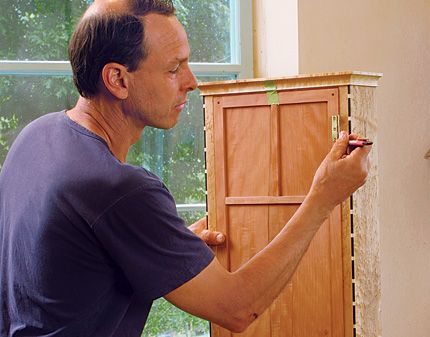 Install and align door hinges properly