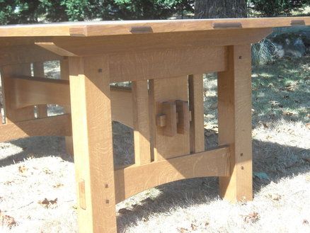 Twin Tenon Dining Table - FineWoodworking