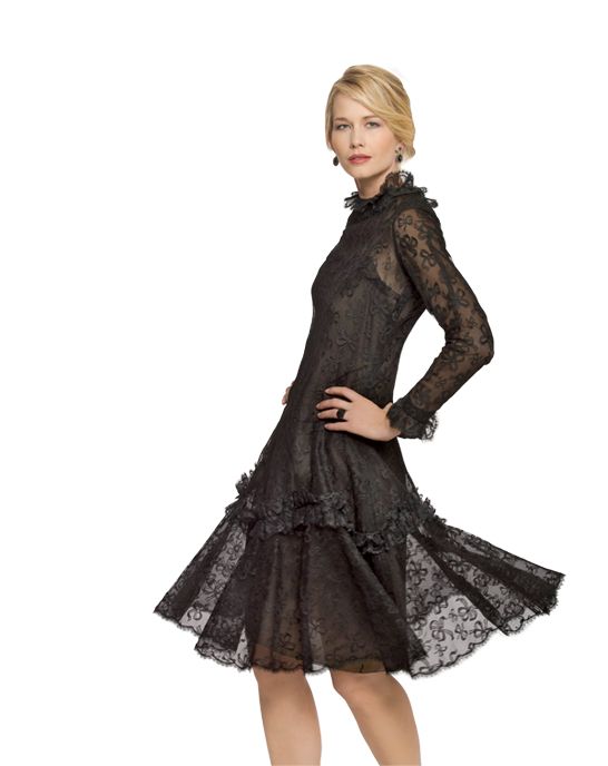 Dior black hot sale lace dress