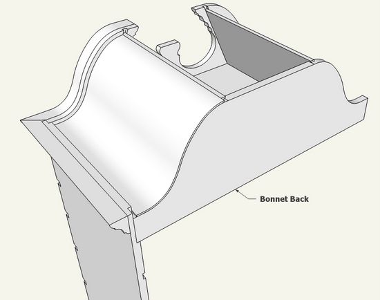 Making the Bonnet for a Highboy - FineWoodworking