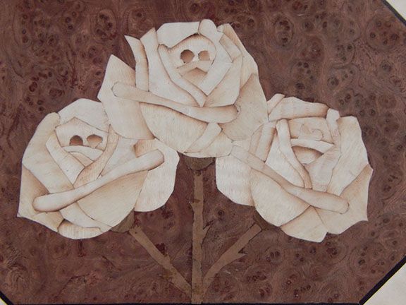 Jewelry Box with Inlaid Roses - FineWoodworking