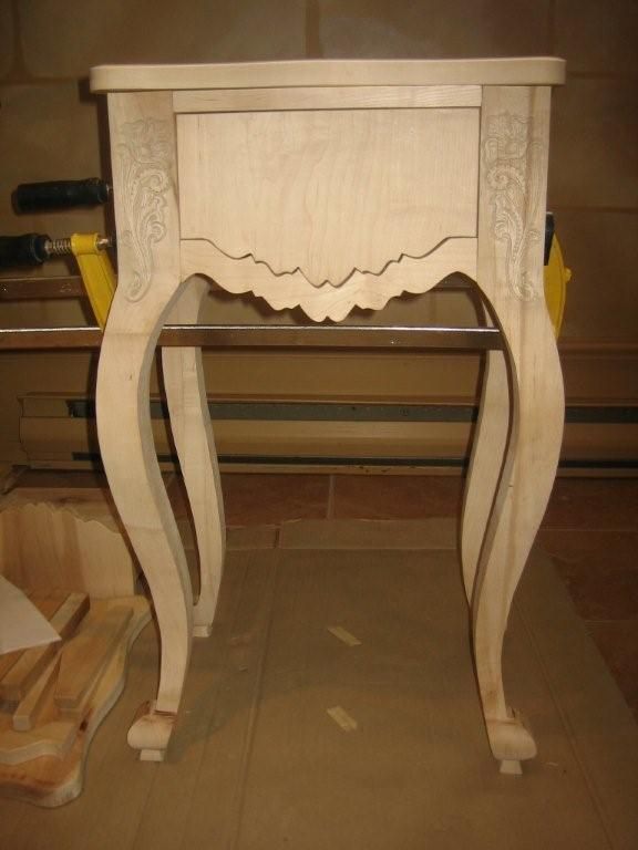 maple night stand - FineWoodworking
