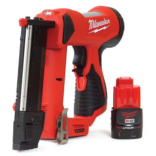 Milwaukee cordless nailer online review