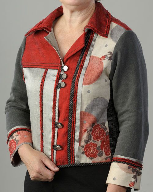 Oriental 'Refined' Creative Sweatshirt Jacket - Threads