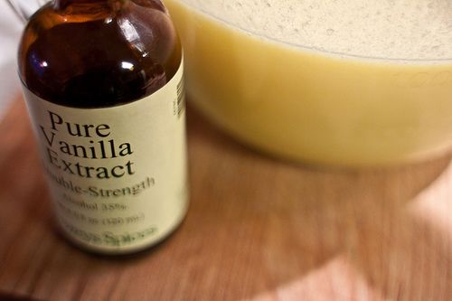 bottle of pure vanilla extract