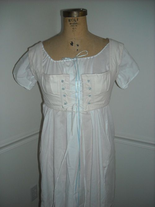 Silk regency era gown - Threads