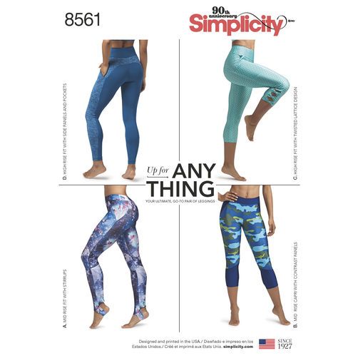 Pattern Roundup: Fitness Leggings - Threads