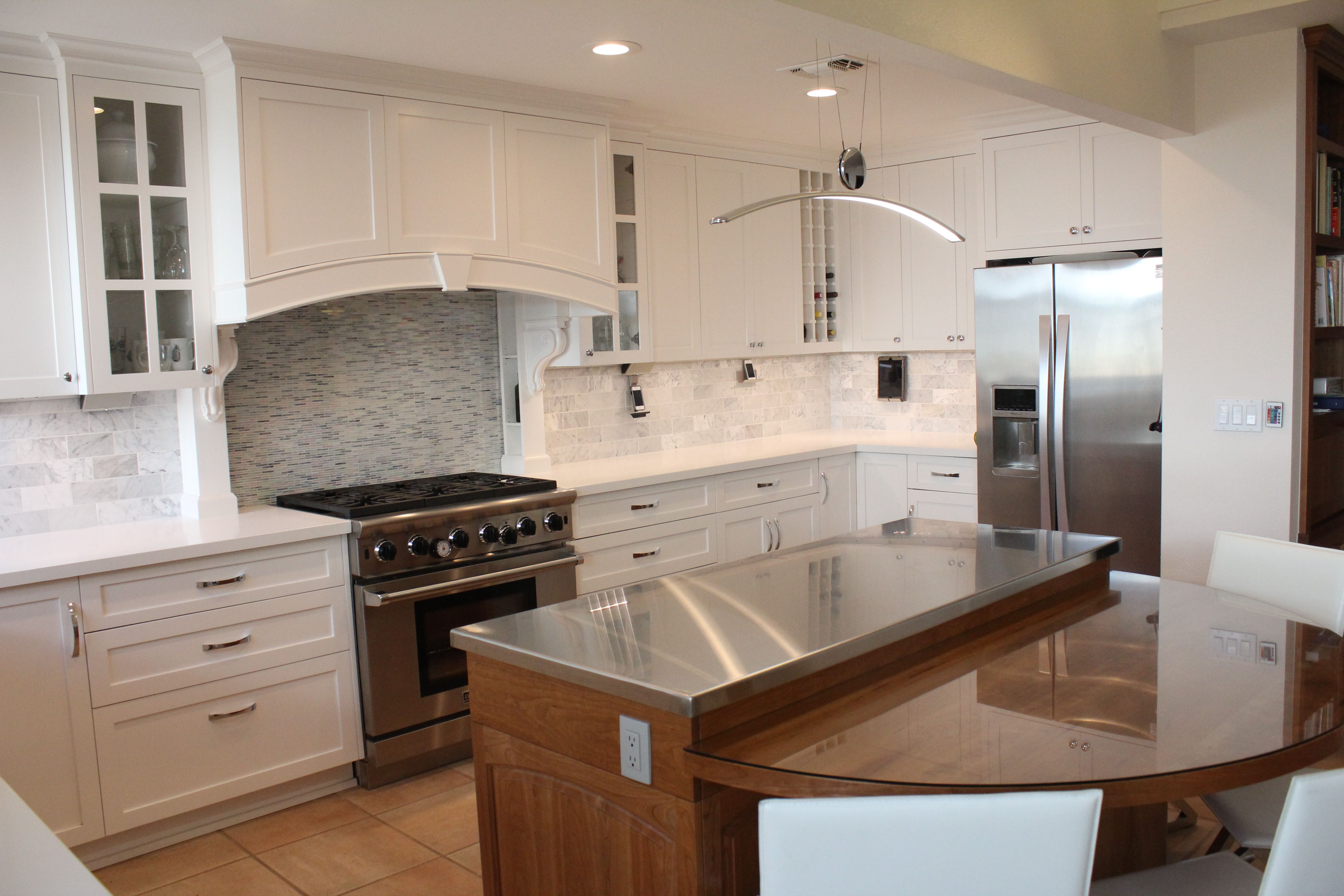 White Kitchen - Fine Homebuilding