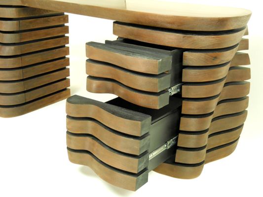'Wave' desk - FineWoodworking