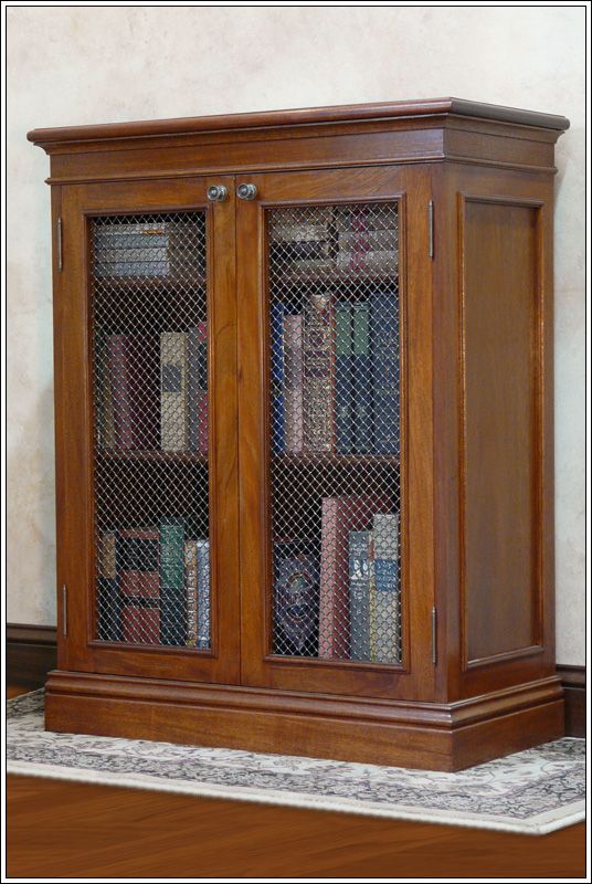 Traditional Solid Mahogany Bookcase FineWoodworking