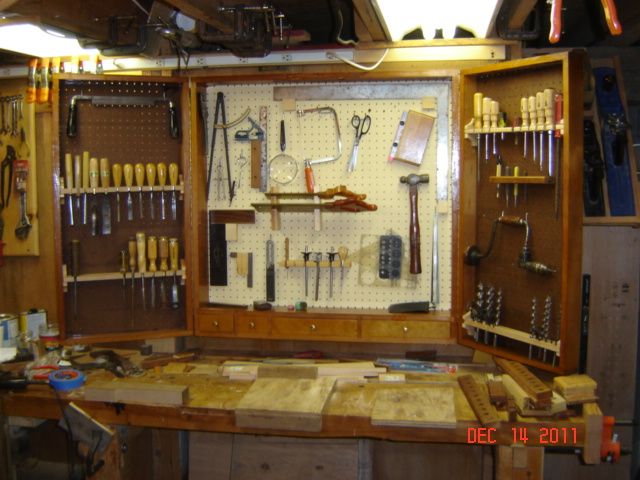 A new, very old, tool cabinet for the shop - FineWoodworking