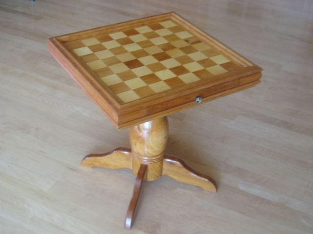 Cherry and Maple Chess Board 