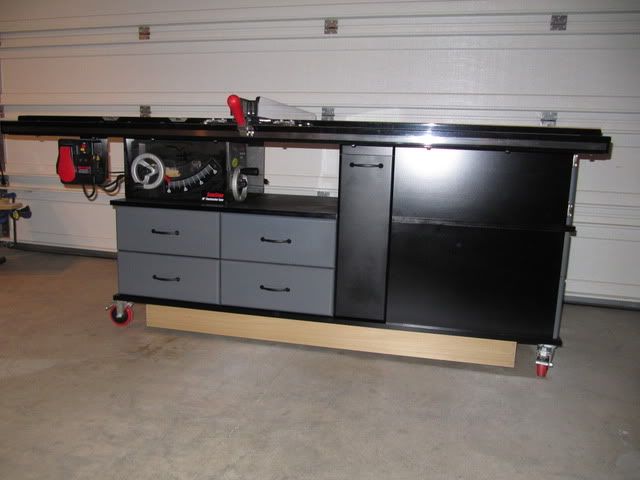 My Sawstop and Router mobile cabinet. - FineWoodworking