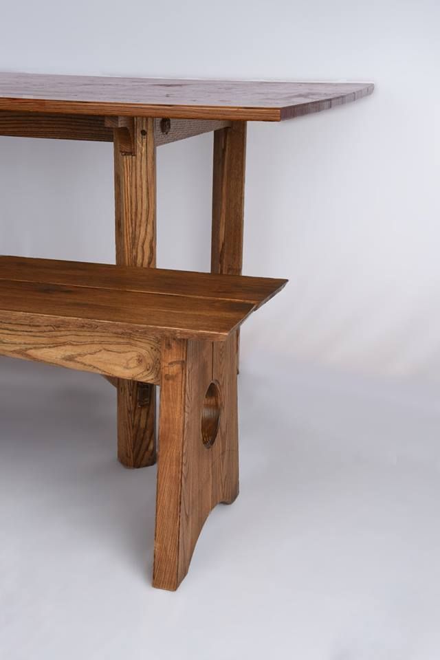 Hayrake Table and Benches - FineWoodworking