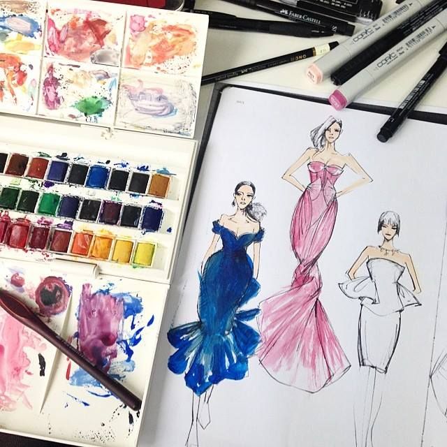 The Best Art Supplies for Fashion Illustration Students