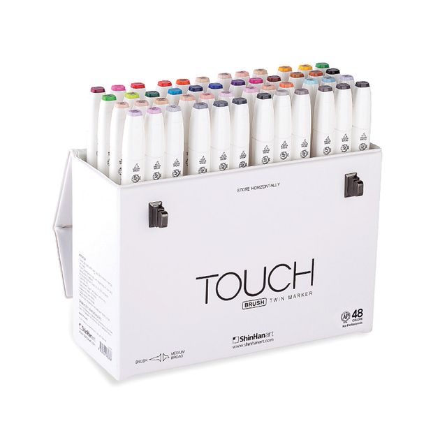 ShinHan art supplies Marker Color Charts - DOWNLOADS at