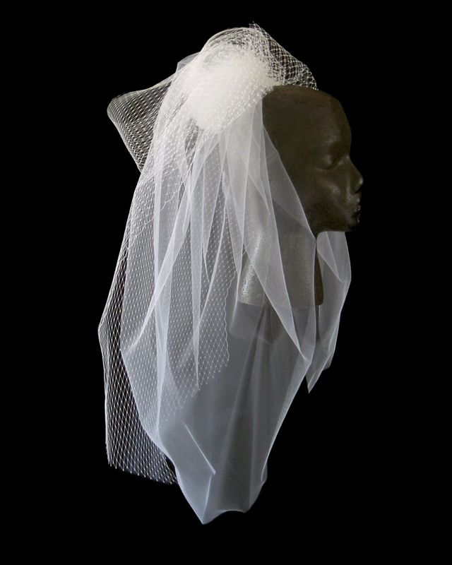 Fountain Veil in Mixed Media - Threads
