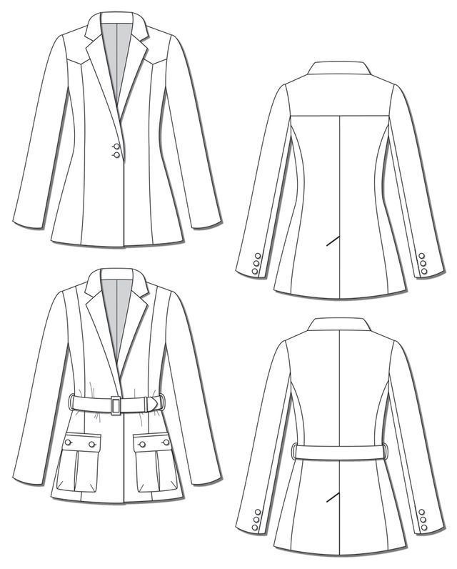 Pattern Review: Simplicity 1066 Mimi G Style Jacket - Threads