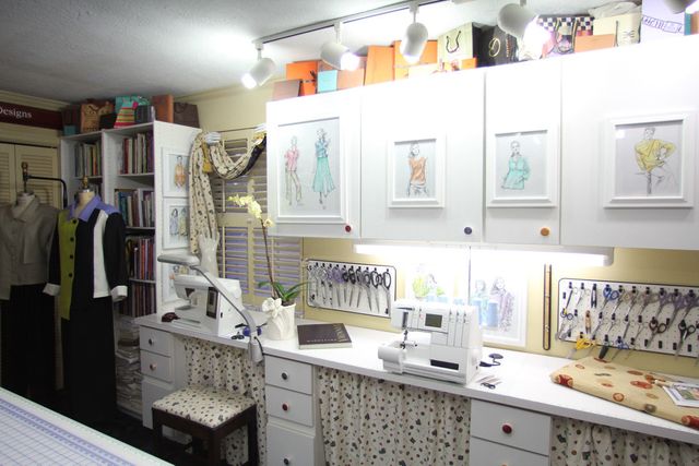 Pretty up your sewing room with these inspiring decorating ideas