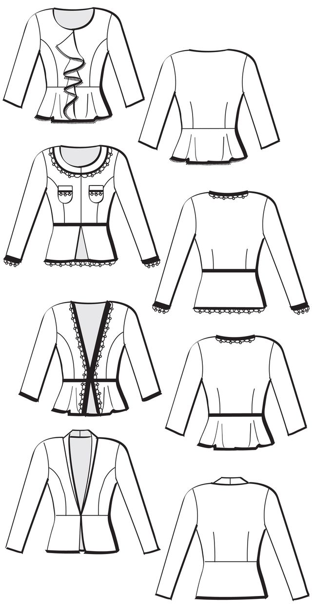 Pattern Review: McCall's 6902 Lined Jackets - Threads