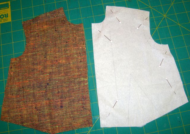 Underlining with Fusible Interfacing - Threads