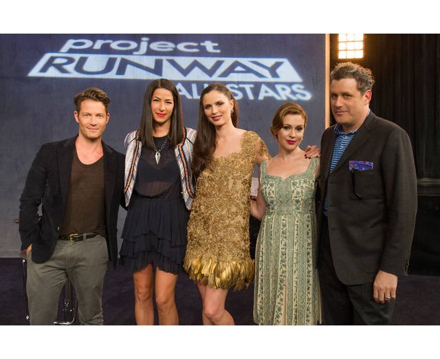 Isaac Mizrahi and Georgina Chapman Premiere of Project Runway