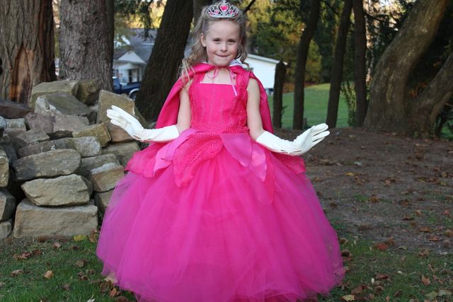 open lace back dress Calf Length Barbie Princess Corset Gown – myGondrila main image 1