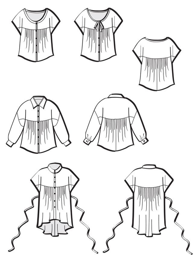 Pattern Review: McCall's 6605 Blouse - Threads