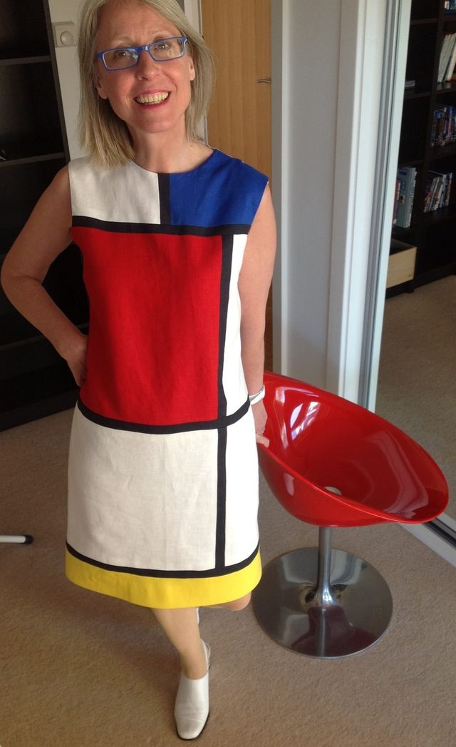 Yves Saint Laurent Mondrian Dress – HUIBEN