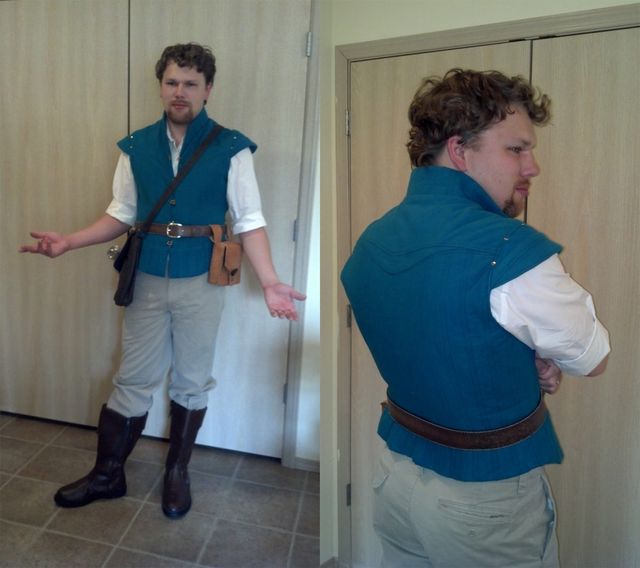 Flynn Rider and Rapunzel from Tangled - Threads
