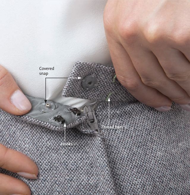 Couture Techniques for a Better Fitting Waistband - Threads