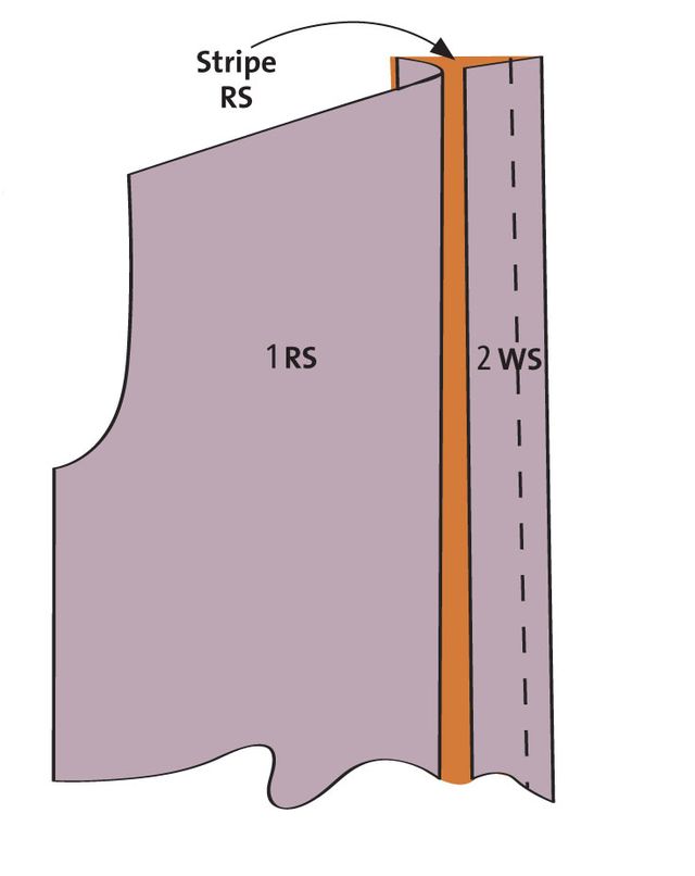 How to Make Stripe Insertions - Threads