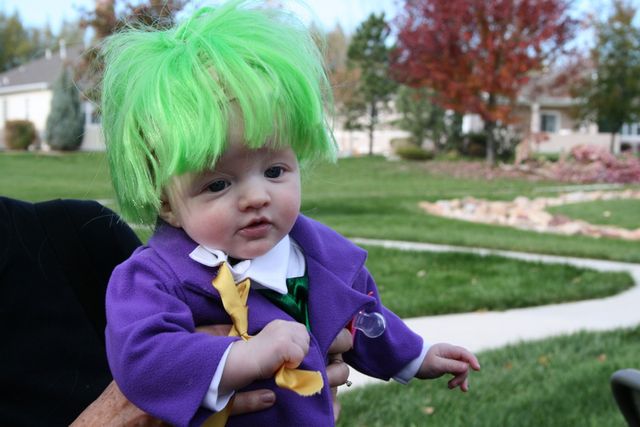 The joker hot sale baby costume