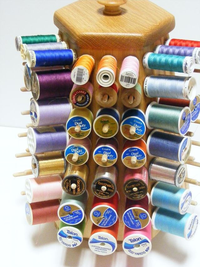 Embroidery Thread Storage Trays (set of 6 trays), thread spool organizers, embroidery thread storage