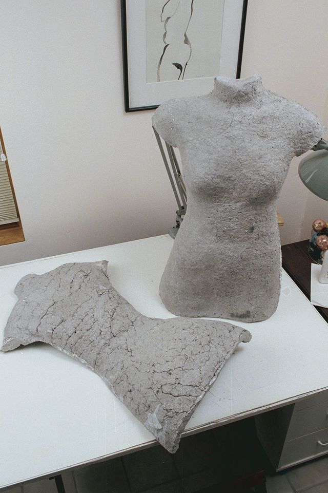 paper mache dress form