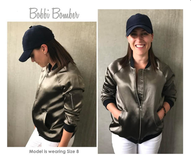 Selected Sewing Patterns for the Classic Bomber Jacket