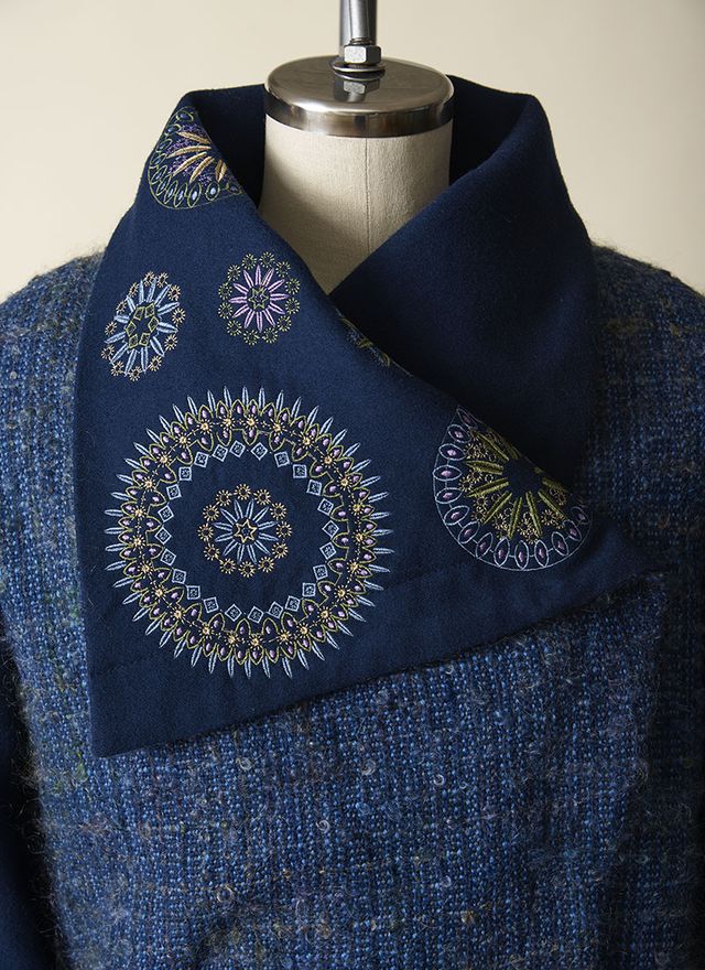 Make It with Wool 2019: Machine Embroidery Award Winner - Threads