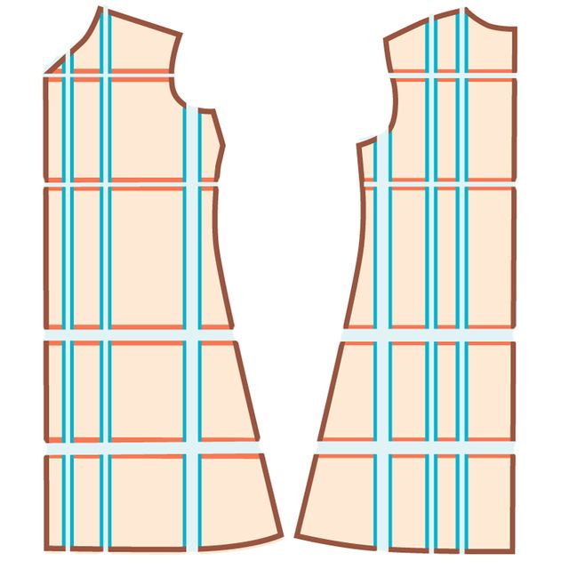 Digital sewing pattern and grading for garments