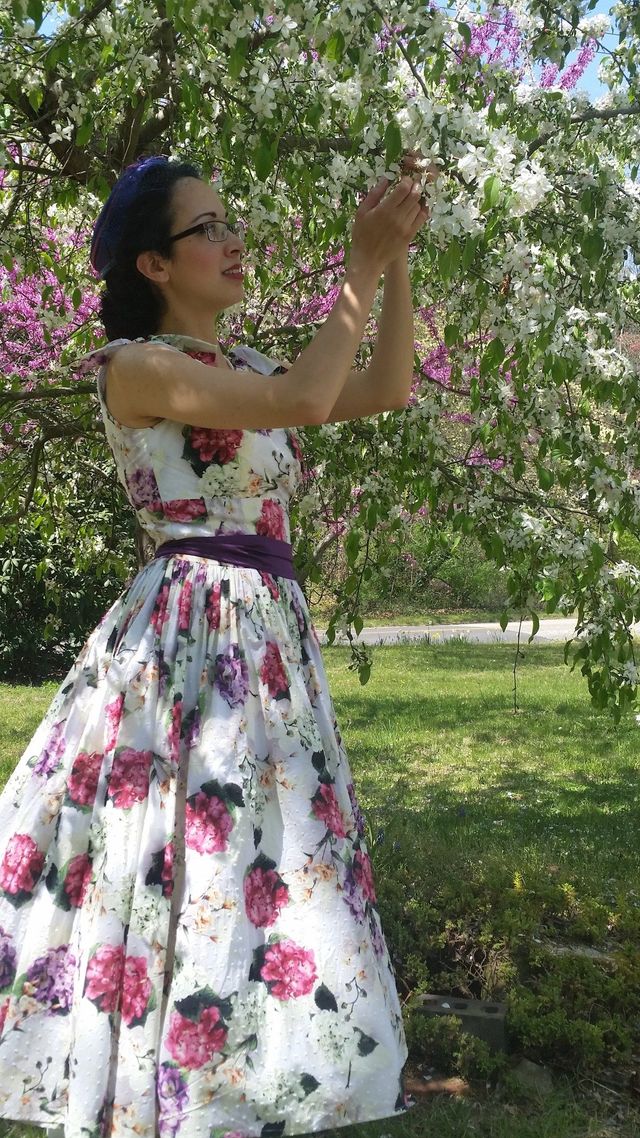 Vintage 1950s style Easter Dress - Threads